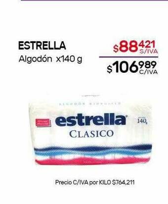 Nini Mayorista Estrella Algodón oferta