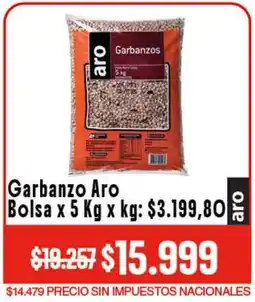 Makro Aro garbanzo bolsa oferta