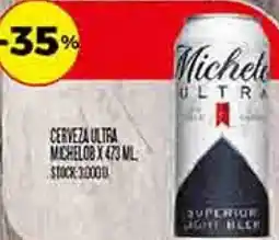 Supermercados DIA Michelob cerveza ultra oferta
