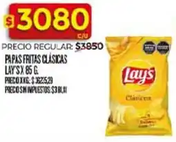 Supermercados DIA Lay's papas fritas clásicas oferta