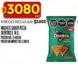 Supermercados DIA Doritos nachos sabor pizza oferta