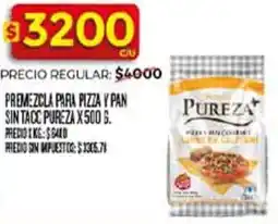 Supermercados DIA Pureza premezcla para pizza y pan oferta
