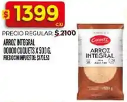 Supermercados DIA Arroz integral 00000 cuquets oferta