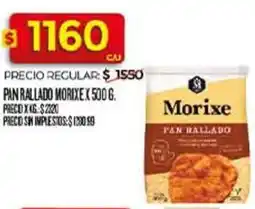 Supermercados DIA Morixe pan rallado oferta
