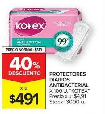 Carrefour Market Protectores Diarios Antibacterial oferta