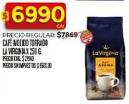 Supermercados DIA La virginia café molido torrado oferta