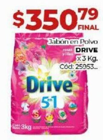 Diarco Jabón En Polvo Drive x 3 Kg. oferta