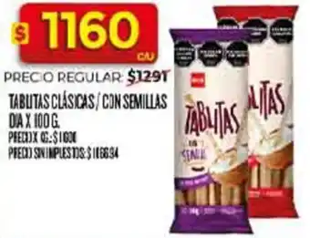 Dia tabutas clásicas/con semillas