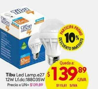 Medamax Tibu Led Lamp E27 12w Lf Dc 188035w oferta