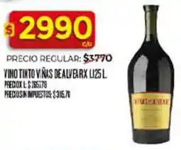 Supermercados DIA Dealvear vino tinto viñas oferta