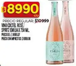 Supermercados DIA Emilia vino coctel rose spritz oferta