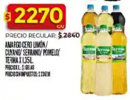 Supermercados DIA Terma amargo cero limón/ cuyano serrano pomelo oferta