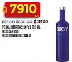 Supermercados DIA Skyy vodka infusions oferta