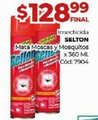 Diarco Insecticida Selton Mata Moscas y Mosquitos x 360 ml. oferta