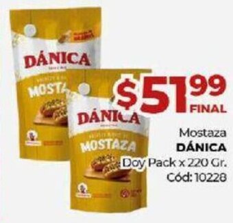 Diarco Mostaza Dánica Doy Pack x 220 gr. oferta