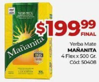 Diarco Yerba Mate Mañanita 4 Flex x 500 gr. oferta