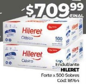 Diarco Endulzante Hileret Forte x 500 Sobres oferta
