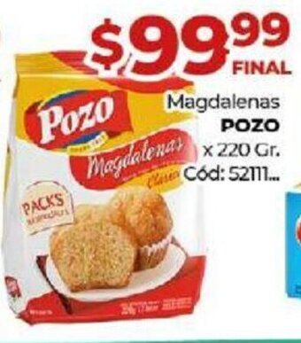 Diarco Magdalenas Pozo x 220 gr. oferta