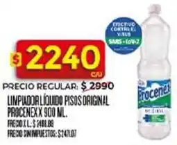 Supermercados DIA Procenex limpiador líquido pisos original oferta