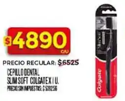 Supermercados DIA Colgate cepillo dental slim soft oferta