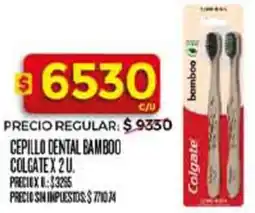 Supermercados DIA Colgate cepillo dental bamboo oferta