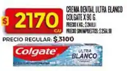 Supermercados DIA Colgate crema dental ultra elanco oferta