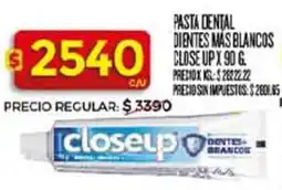 Supermercados DIA Closeup pasta dental dientes mas blancos oferta