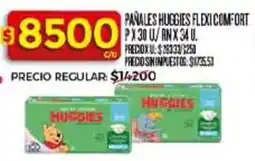 Supermercados DIA Huggies pañales flexi comfort oferta