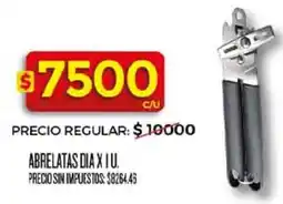Supermercados DIA Dia abrelatas oferta