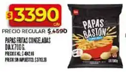 Supermercados DIA Dia papas fritas congeladas oferta