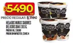 Supermercados DIA Dia helados varios sabores delicous oferta