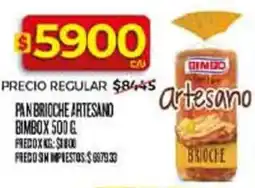 Supermercados DIA Bimbo pan brioche artesand oferta