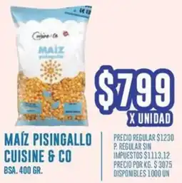 Supermercados Vea Cuisine & co maíz pisingallo bsa. oferta