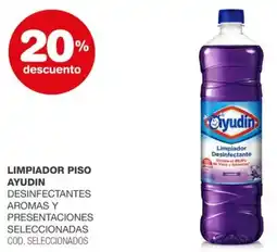 Atomo Conviene Ayudin limpiador piso desinfectantes aromas y presentaciones seleccionadas oferta