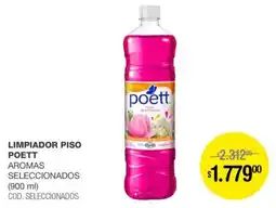 Atomo Conviene Poett limpiador piso aromas seleccionados oferta