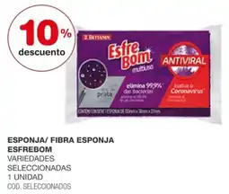 Atomo Conviene Esfrebom esponja/ fibra esponja variedades seleccionadas oferta