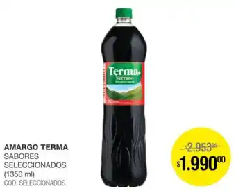 Atomo Conviene Terma amargo sabores seleccionados oferta