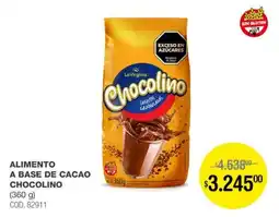 Atomo Conviene Lavirginia alimento a base de cacao chocolino oferta