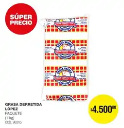 Atomo Conviene Grasa derretida lópez oferta