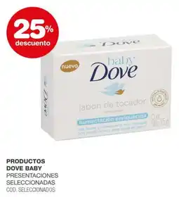 Atomo Conviene Dove baby productos presentaciones seleccionadas cod. seleccionados oferta