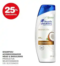 Atomo Conviene Head & shoulders shampoo/ acondicionador oferta