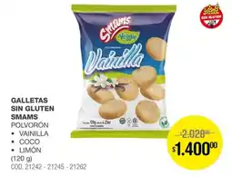 Atomo Conviene Smams galletas sin gluten sin gluten oferta