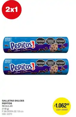 Atomo Conviene Pepitos galletas dulces regular oferta