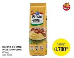 Atomo Conviene Arcor presto pronta harina de maiz oferta