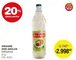 Atomo Conviene Dos anclas vinagre manzana oferta