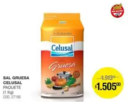 Atomo Conviene Celusal sal gruesa paquete oferta