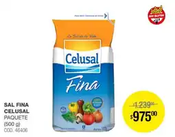 Atomo Conviene Celusal sal fina paquete oferta