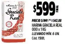 Supermercados Yaguar Harina graciela real 000 oferta