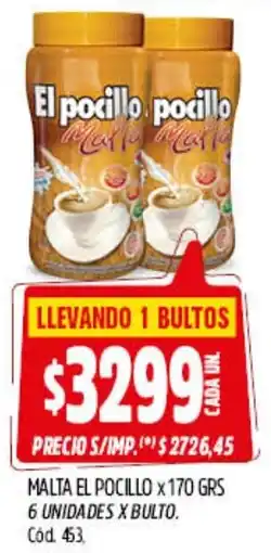 Supermercados Yaguar Malta el pocillo oferta