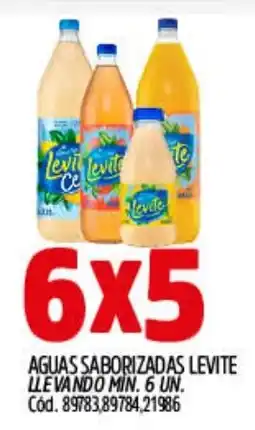Supermercados Yaguar Levite aguas saborizadas oferta